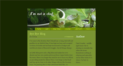 Desktop Screenshot of imnotachef.weebly.com