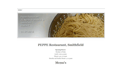 Desktop Screenshot of pepperestaurant.weebly.com