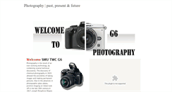 Desktop Screenshot of g6-photography.weebly.com