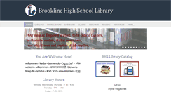 Desktop Screenshot of bhslibrary.weebly.com