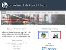 Tablet Screenshot of bhslibrary.weebly.com