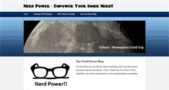 Desktop Screenshot of nerd-power.weebly.com