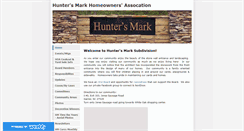 Desktop Screenshot of huntersmark.weebly.com