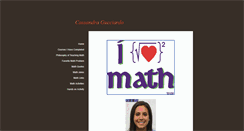 Desktop Screenshot of cassandragucciardo.weebly.com