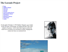 Tablet Screenshot of laramieproject.weebly.com