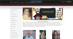 Desktop Screenshot of mrskleinsclassroom.weebly.com