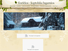 Tablet Screenshot of gorscica.weebly.com