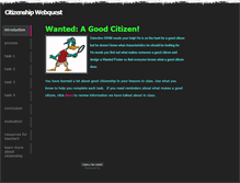 Tablet Screenshot of grade2citizenship.weebly.com