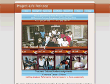 Tablet Screenshot of positeen.weebly.com