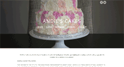 Desktop Screenshot of andiescakes.weebly.com