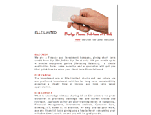 Tablet Screenshot of ellelimited.weebly.com