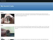 Tablet Screenshot of hermit-crabs.weebly.com