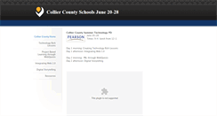Desktop Screenshot of collierschools.weebly.com