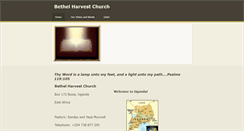 Desktop Screenshot of bethelharvestchurch.weebly.com