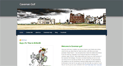 Desktop Screenshot of cavemangolf.weebly.com