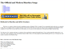 Tablet Screenshot of diarrhea.weebly.com