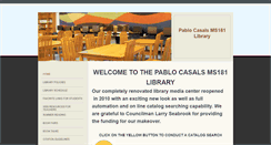Desktop Screenshot of ms181library.weebly.com