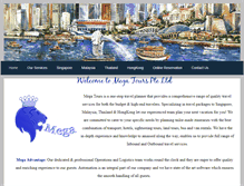 Tablet Screenshot of megatourspteltd.weebly.com