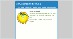 Desktop Screenshot of morrisseyroom5a.weebly.com
