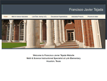 Tablet Screenshot of franciscojaviertejada.weebly.com