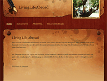 Tablet Screenshot of livinglifeabroad.weebly.com