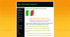 Desktop Screenshot of christoffelhomework.weebly.com