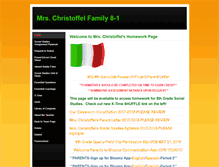 Tablet Screenshot of christoffelhomework.weebly.com