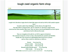 Tablet Screenshot of owelorganicbeef.weebly.com