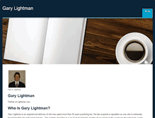Tablet Screenshot of garylightman.weebly.com