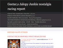 Tablet Screenshot of geetarsjalopyjunkies.weebly.com