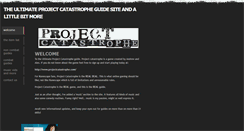 Desktop Screenshot of projectcatastropheguide.weebly.com