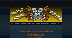 Desktop Screenshot of festivaldehonfleur.weebly.com