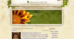 Desktop Screenshot of glutenfreewithtlc.weebly.com