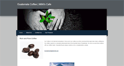 Desktop Screenshot of guatemalacoffee.weebly.com