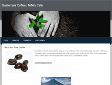 Tablet Screenshot of guatemalacoffee.weebly.com