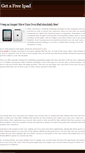 Mobile Screenshot of getfreeipads.weebly.com