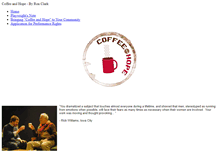 Tablet Screenshot of coffeeandhope.weebly.com