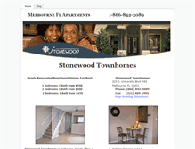 Tablet Screenshot of melbourne-fl-apartments.weebly.com