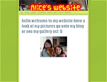 Tablet Screenshot of alicerwaugh.weebly.com