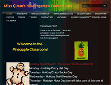 Tablet Screenshot of gimmkindergarten.weebly.com