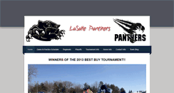 Desktop Screenshot of lasallepanthers.weebly.com