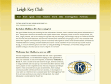 Tablet Screenshot of leighkeyclub.weebly.com