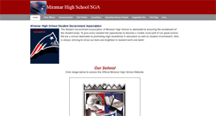 Desktop Screenshot of miramarhighsga.weebly.com