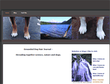 Tablet Screenshot of grnddoghairnature.weebly.com
