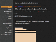 Tablet Screenshot of lmcqphotography.weebly.com