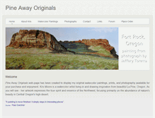 Tablet Screenshot of pineawayoriginals.weebly.com