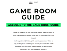 Tablet Screenshot of gameroomguide.weebly.com