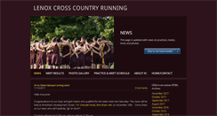 Desktop Screenshot of crosscountry1.weebly.com