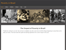 Tablet Screenshot of brazilpoverty.weebly.com