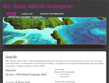 Tablet Screenshot of mrsstaceysclass.weebly.com